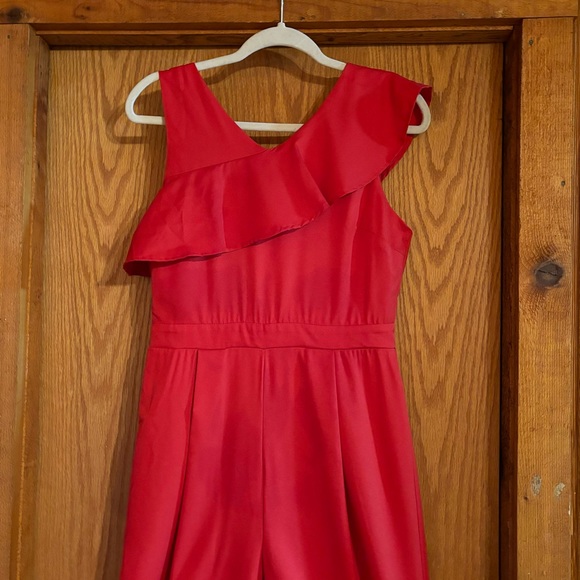 NWT Francesca's Miami Red Jumpsuit M - Picture 3 of 8
